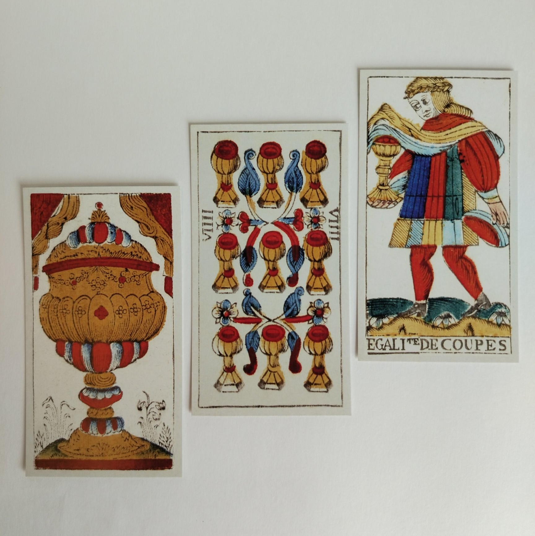 Jeu de Tarot à enseignes Italiennes mis à la mode révolutionnaire
