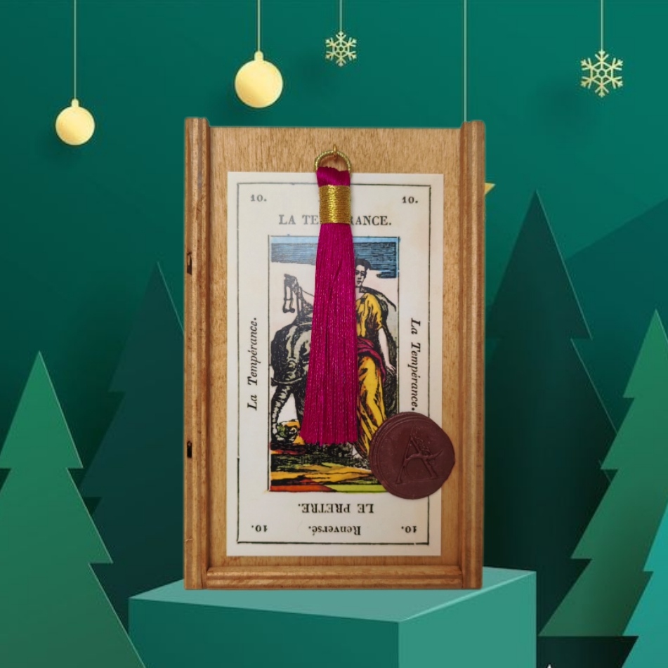 Jeu de Tarot de Fantaisie "egyptien" a enseignes italiennes dit Grand Etteilla II