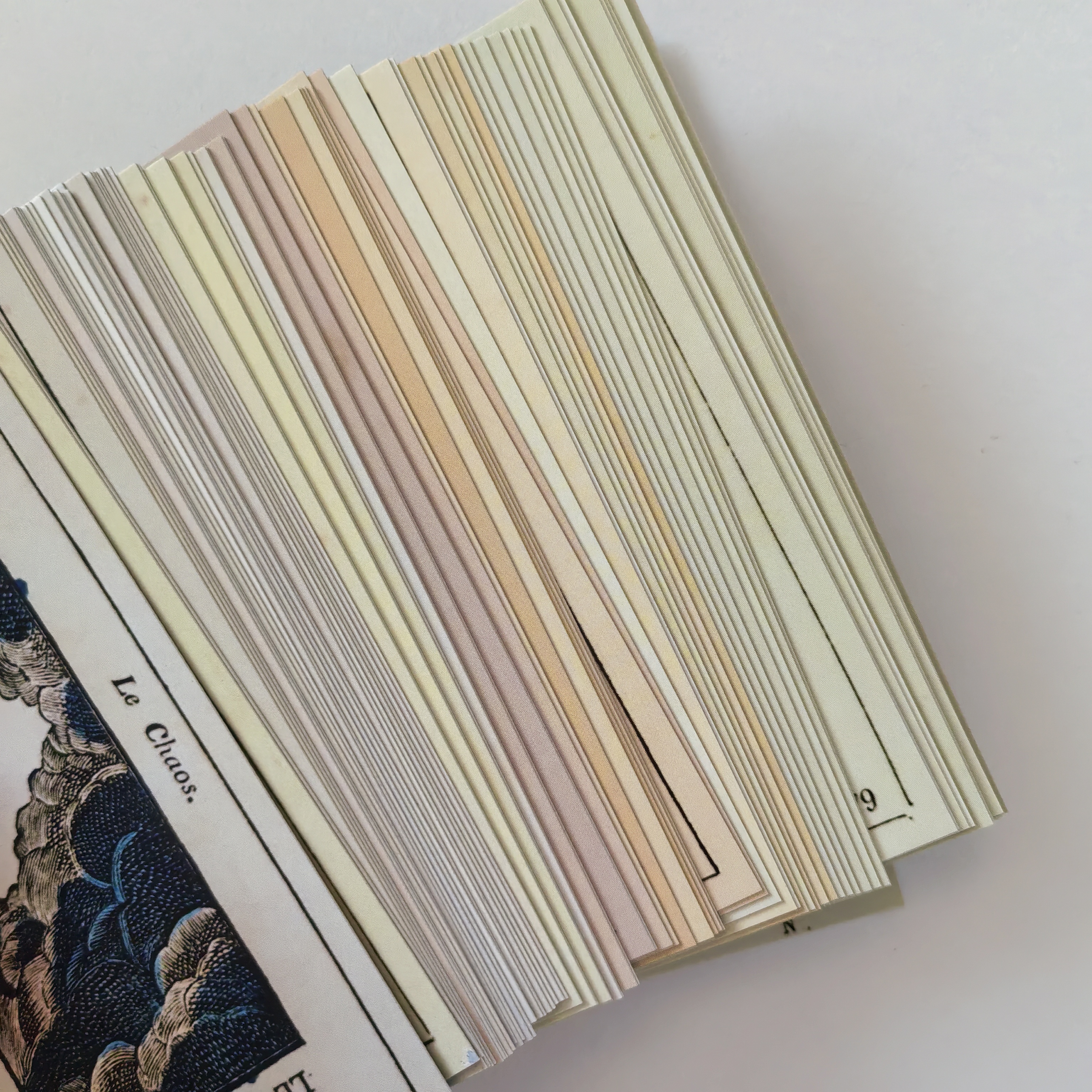 Jeu de Tarot de Fantaisie "egyptien" a enseignes italiennes dit Grand Etteilla II